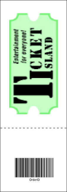 Tuscany Event Ticket Product Back