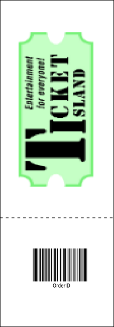 Bridal Raffle Ticket Product Back