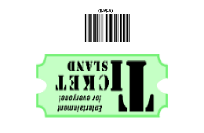 Equality Drink Ticket Product Back