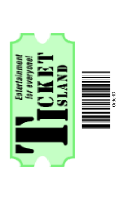 Rainbow Drink Ticket Product Back