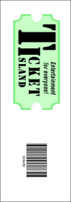 Dodgeball Event Ticket Product Back