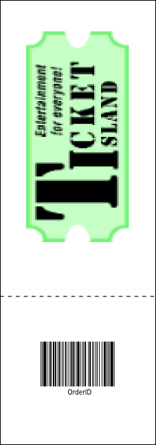 Reunion Raffle Ticket Product Back
