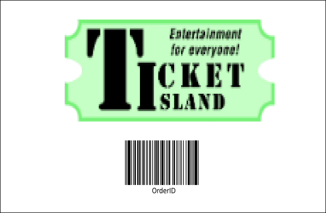 Mexican Hat Drink Ticket Product Back