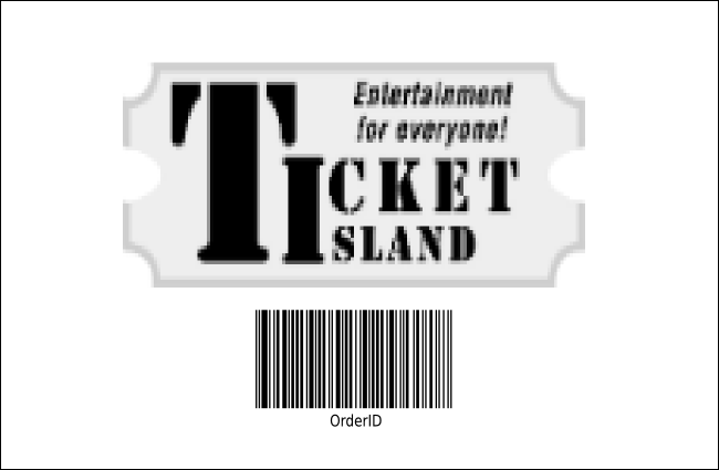Los Angeles Drink Ticket (Black and white) Product Back
