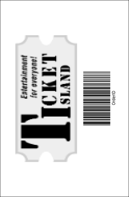 Kansas City Drink Ticket (Black & white) Product Back