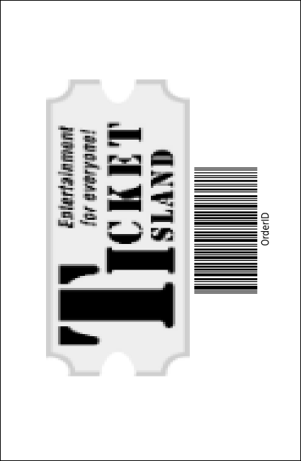 Indianapolis Drink Ticket (black and white) Product Back