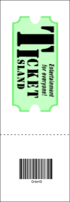 Dress Reserved 2 Event Ticket Product Back