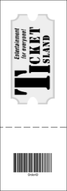 Fine Art Reserved Event Ticket Product Back