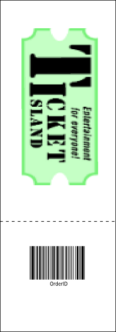 Romeo and Juliet Reserved Event Ticket Product Back