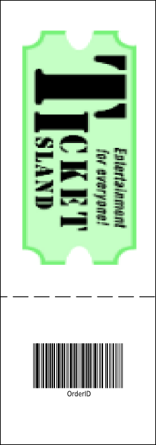 Baseball 001 Reserved Event Ticket Product Back