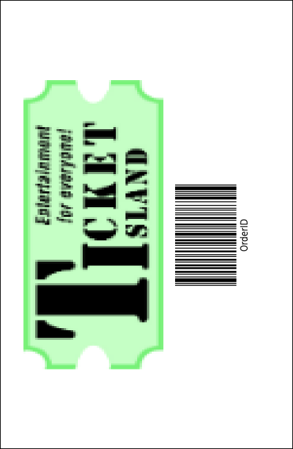Chinese New Year Monkey Drink Ticket Product Back