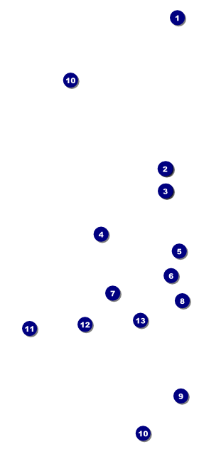 Softball Hang Tag Front Field Markers