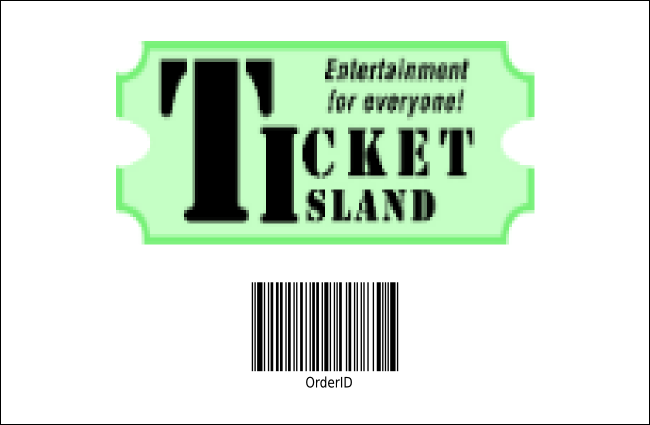 St. Patrick's Day Drink Ticket Product Back