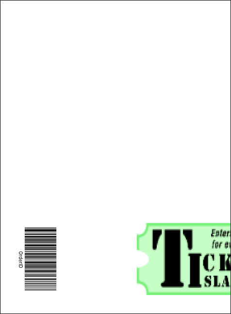 Easter Lily Invitation Product Back
