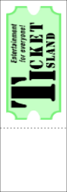 Education Fundraiser QR Event Ticket Product Back