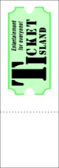 Football Green QR Event Ticket Product Back