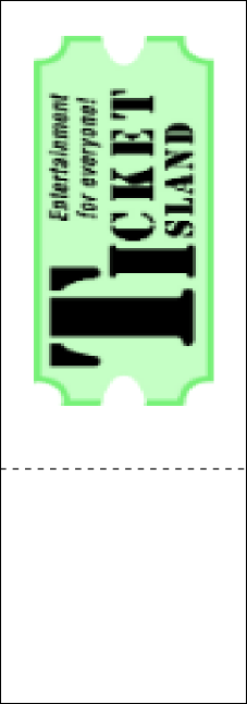 Fourth of July Blue QR Event Ticket Product Back