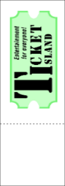 Holiday Snowflake QR Event Ticket Product Back