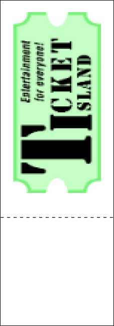 Potluck QR Event Ticket Product Back
