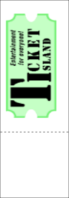 Red and Silver QR Event Ticket Product Back