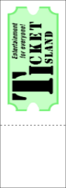 Roaring 20s QR Event Ticket Product Back