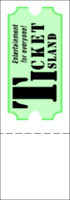 Sports Stripes Red QR Event Ticket Product Back