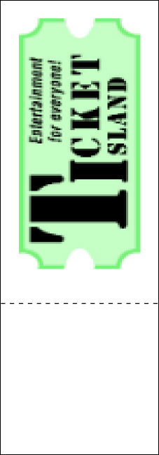 Vineyard QR Event Ticket Product Back