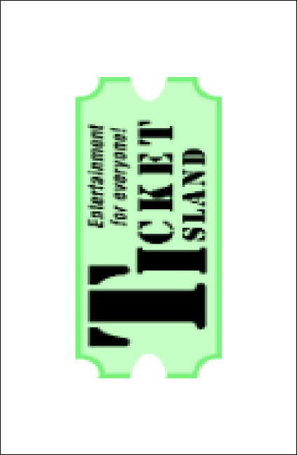 80s Music Club  VIP Event Badge Small Product Back