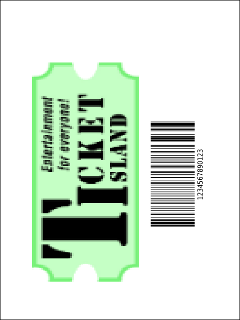 Abstract Economy Event Badge Product Back