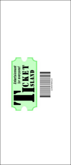 Abstract VIP Event Badge Large Product Back