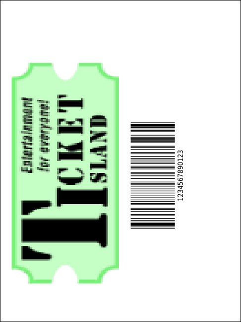 All Purpose Angle Economy Event Badge Product Back