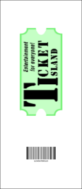 Classic Black Pinstripe VIP Event Badge Large Product Back