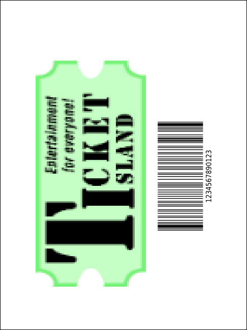 Your Photo Concert Economy Event Badge Economy Event Badge Product Back