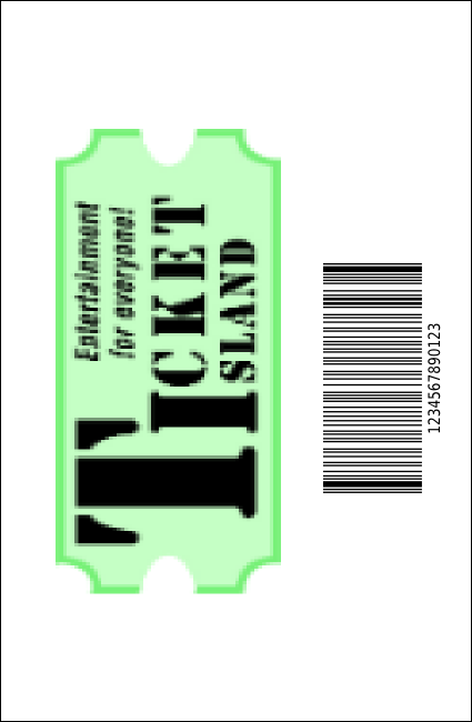 Animal Print VIP Event Badge Small Product Back