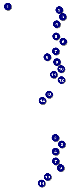 Tennessee General Admission Ticket Front Field Markers