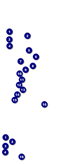 Delaware General Admission Ticket Front Field Markers