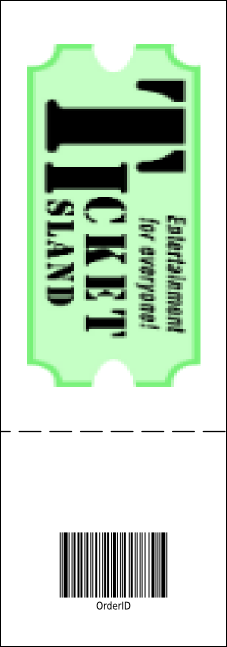 LGBT Pride Event Ticket Product Back