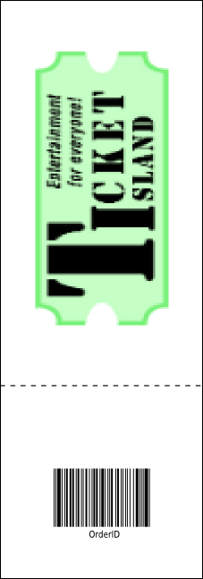 Disco Dance Festival Event Ticket Product Back