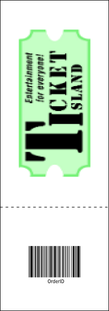 Cheerleading Jump Event Ticket Product Back
