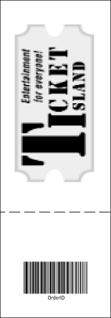 Football General Admission Ticket 001 Product Back