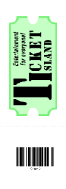 Sports Ticket 006 Product Back