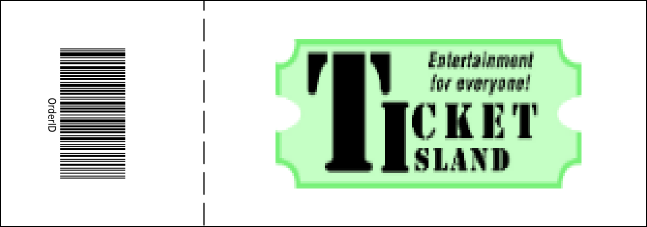General Concert Ticket 103 Product Back