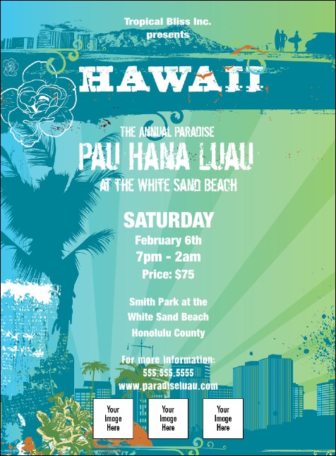 Hawaii Invitation 002 Product Front