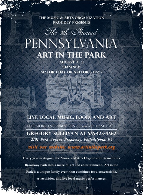 Pennsylvania Invitation Product Front