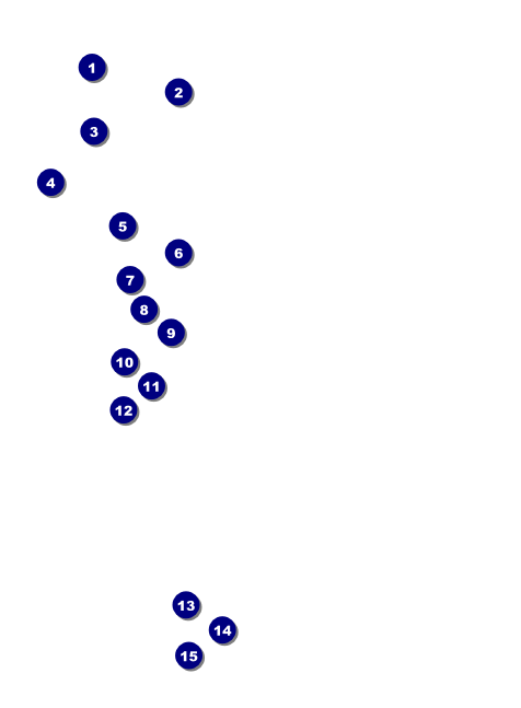 South Dakota Invitation Front Field Markers