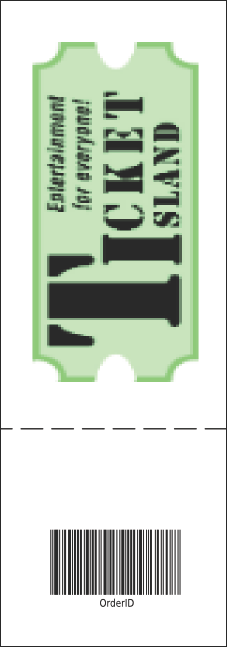 Puerto Rico Raffle Ticket Product Back