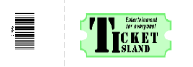 Nature Series - Trout Raffle Ticket Product Back