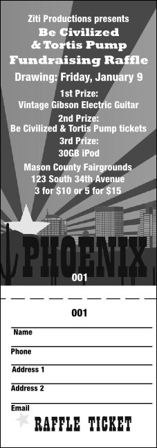 Phoenix BW Raffle Product Front