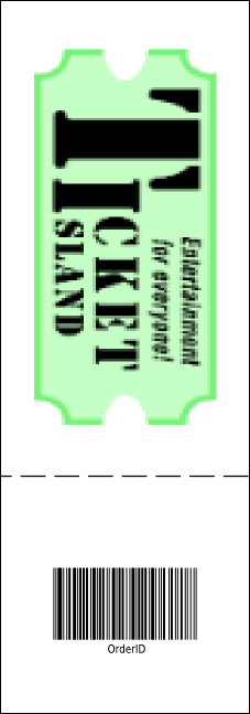 Sportsman's Expo Raffle Ticket Product Back