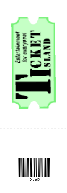 El Paso Raffle Ticket Product Back